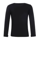 Bluza | Regular Fit Emporio Armani 	črna	